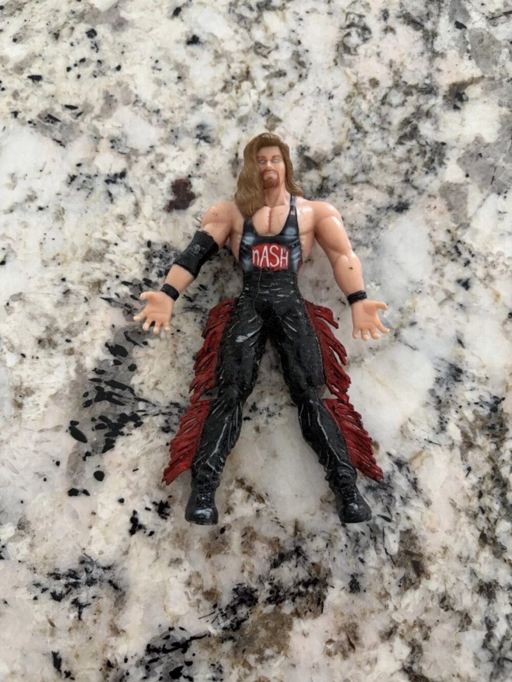 WCW Kevin Nash Action Figure Toy Biz 1999 Loose